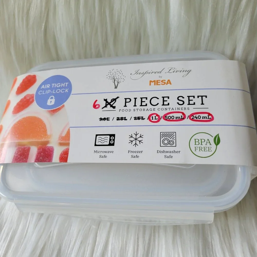 MESA Food Storage Container Set - Picture 1 of 7